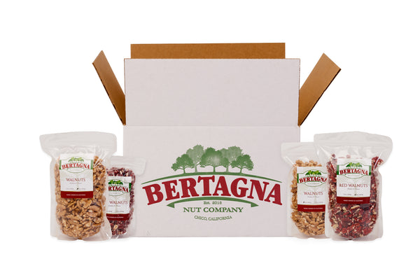 Farm to Table Red or Chandler Walnuts Bulk (22lb.) - Bertagna Nut Co.